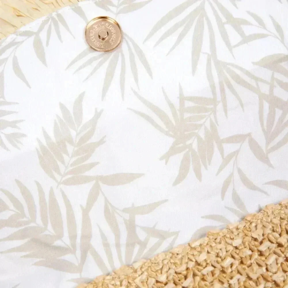 NWOT - Beachly - The North Shore Tropical Lined Clutch